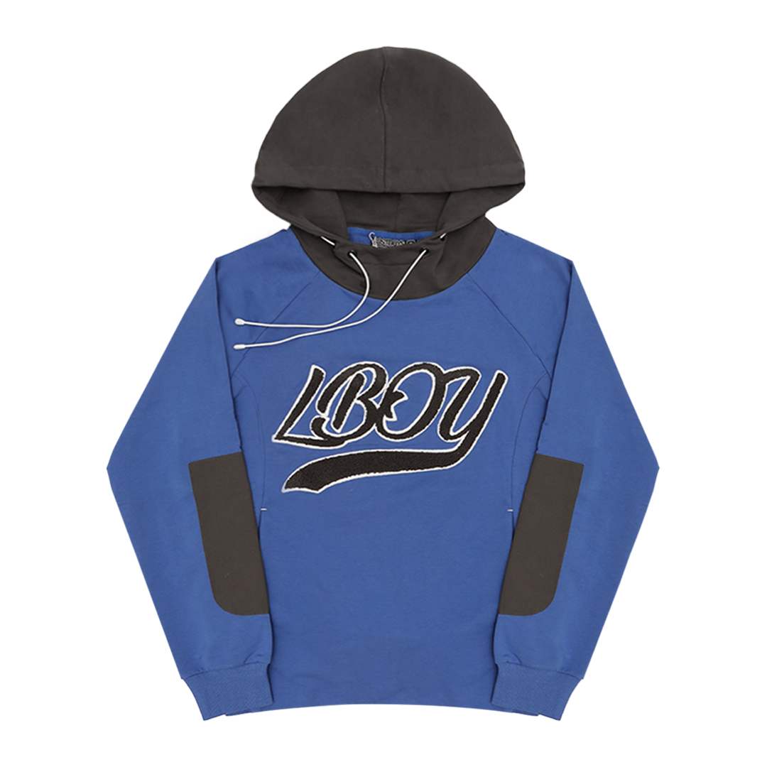 SWEAT À CAPUCHE LÉGER LBOY 2.0 (BLEU)