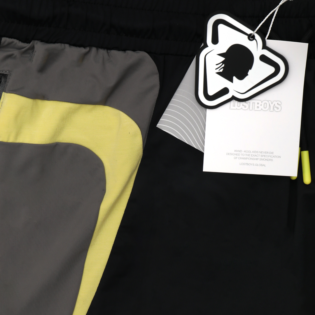 SHORT TRI-FIT NOIR/JAUNE