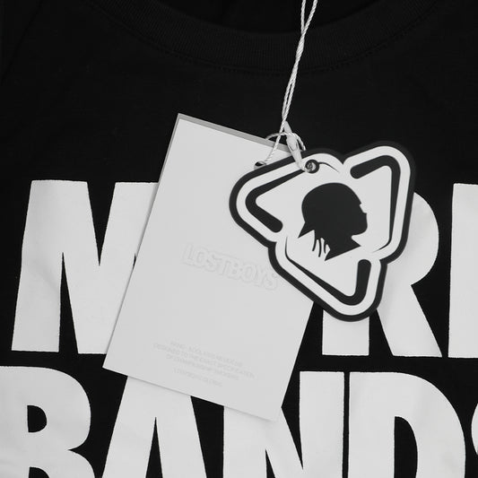 MORE BANDS BLACK CROP