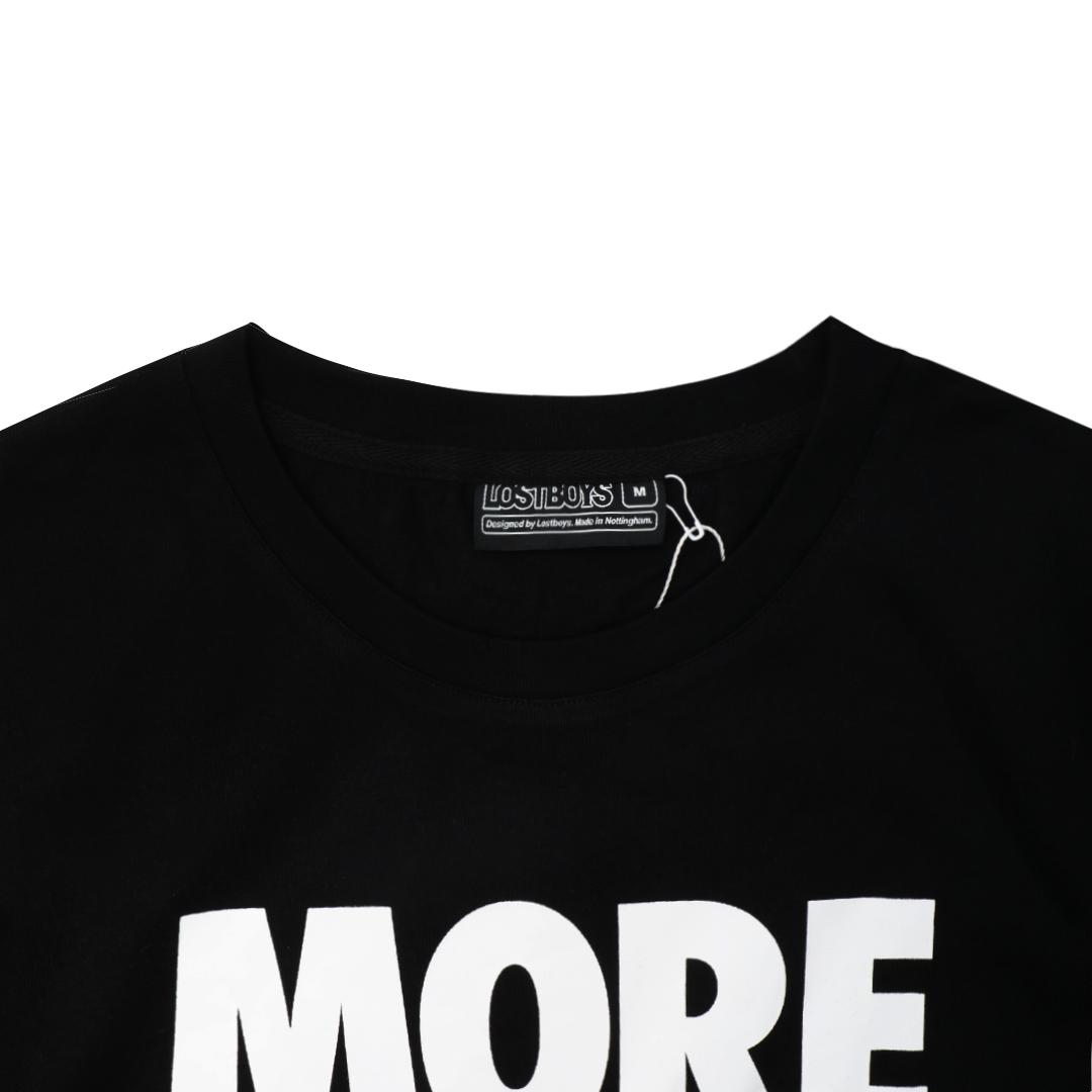 T-SHIRT NOIR PLUS DE GROUPES