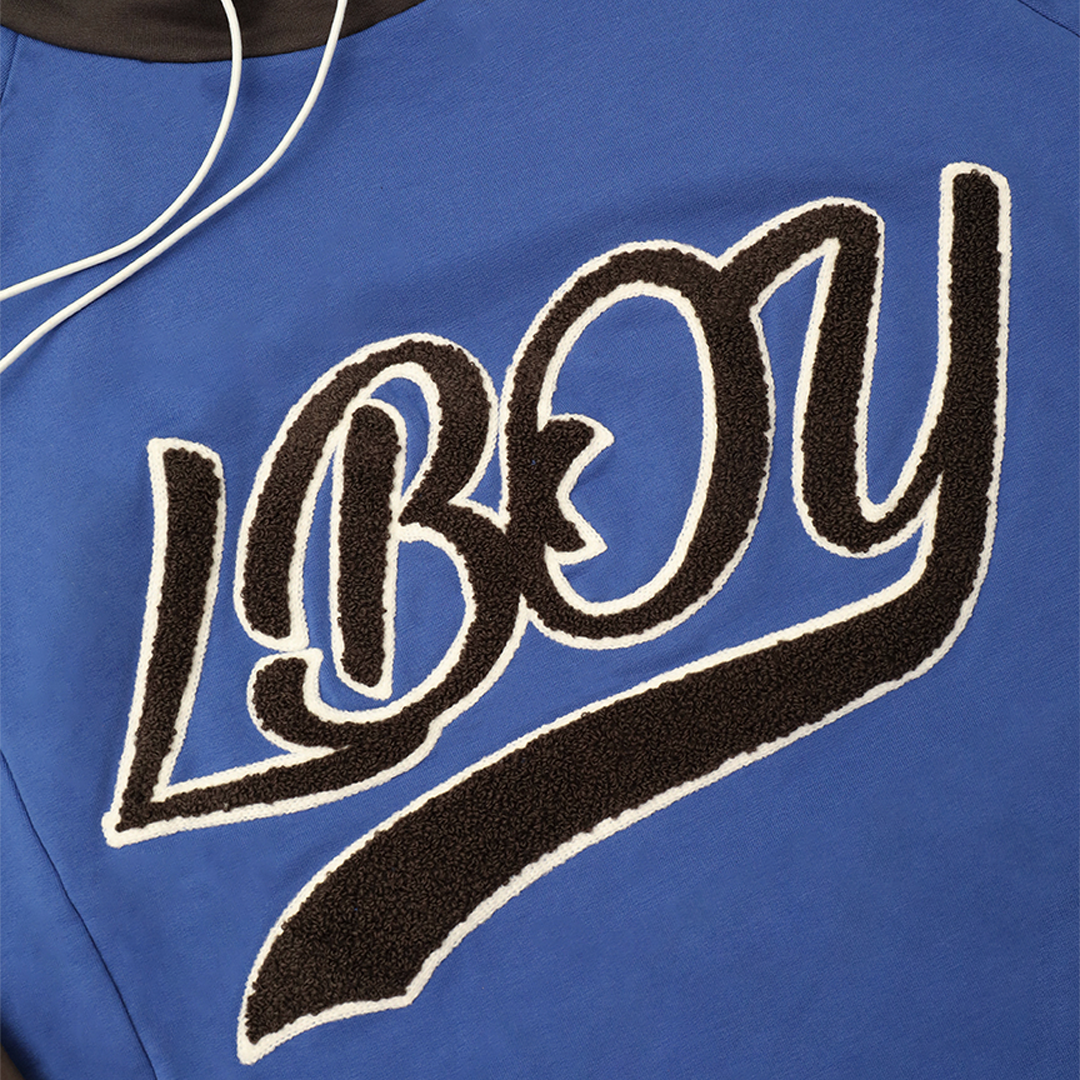 SWEAT À CAPUCHE LÉGER LBOY 2.0 (BLEU)