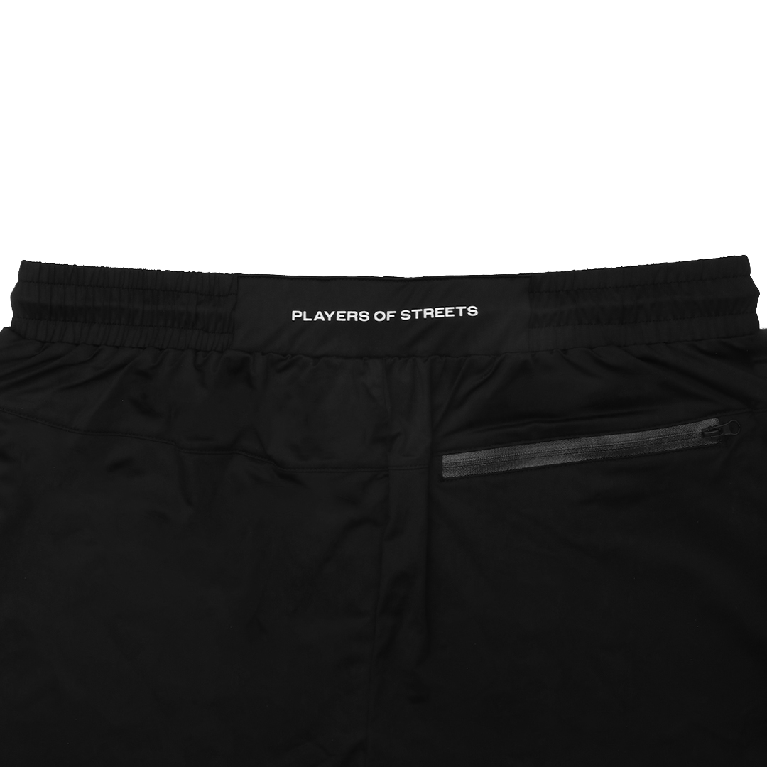 SHORT TRI-FIT NOIR/JAUNE