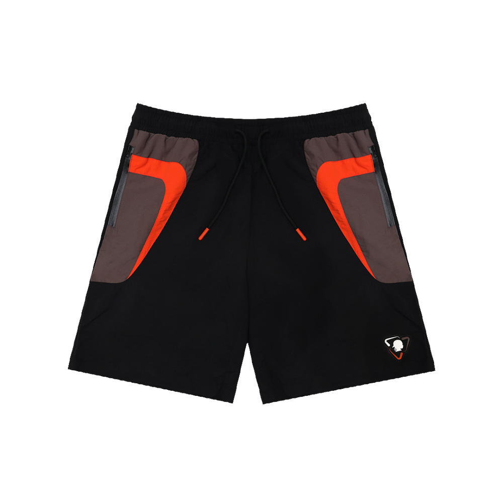 BLACK/ORANGE TRI-FIT SHORTS