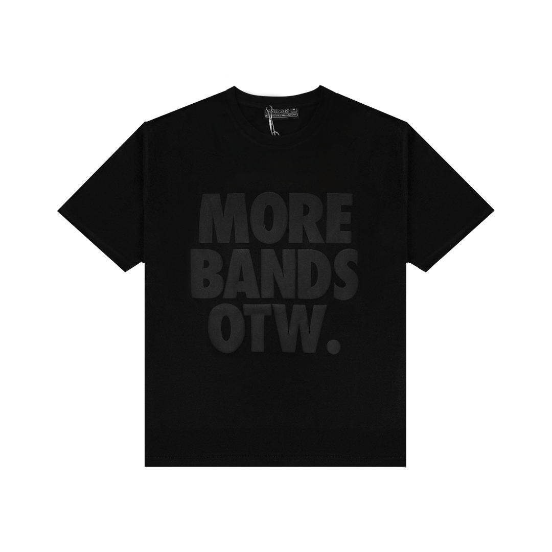 MORE BANDS BLACKOUT TEE