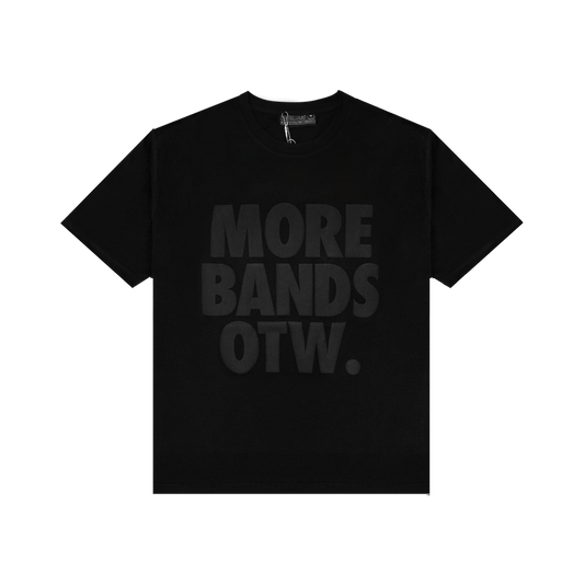 MORE BANDS BLACKOUT TEE