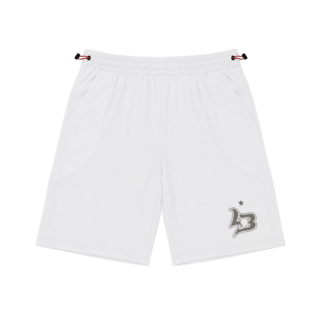 SPORTLIFE WHITE RED SHORTS