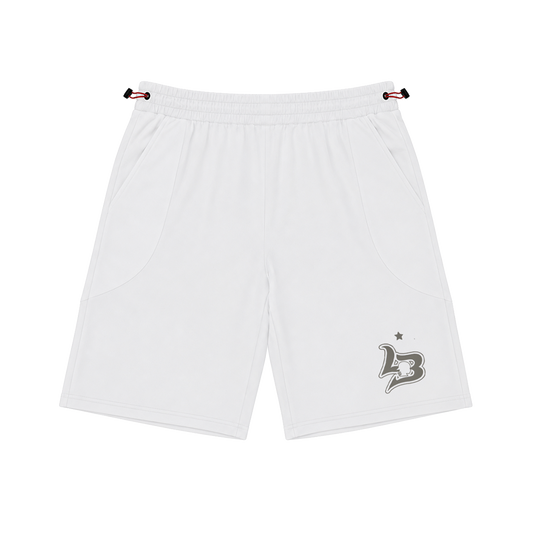 SPORTLIFE WHITE RED SHORTS