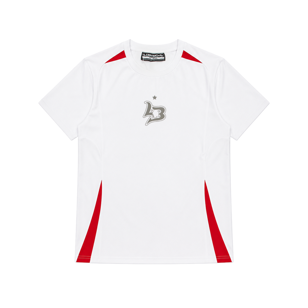 SPORTLIFE WHITE RED JERSEY