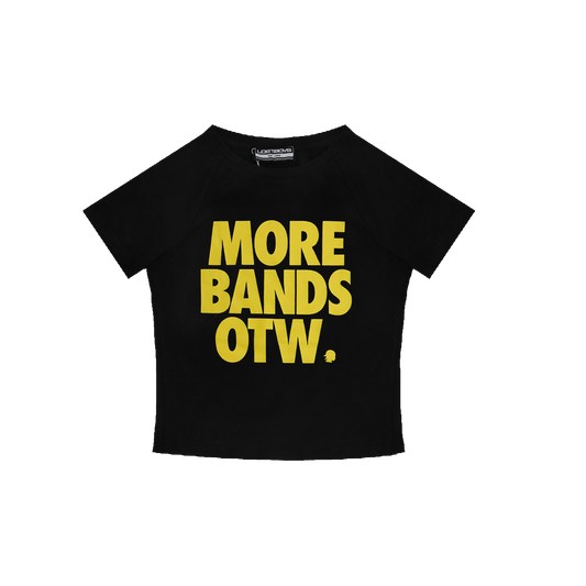 MORE BANDS WOMENS CROP