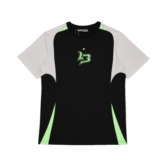 SPORTLIFE LIME BLACK JERSEY