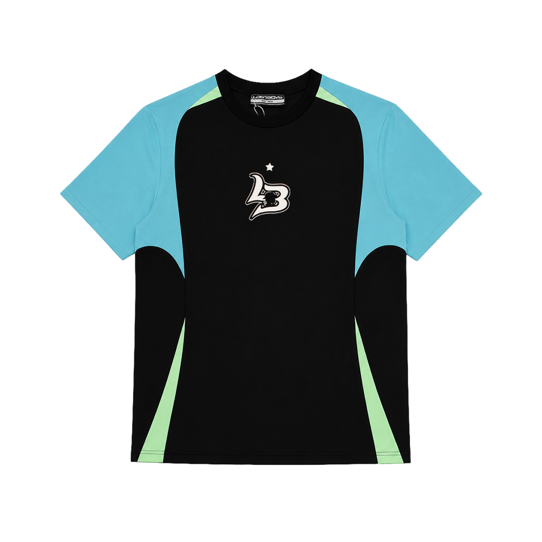 SPORTLIFE BLUE BLACK JERSEY