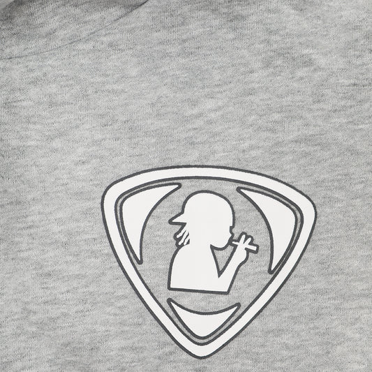 MARL GREY SLB ZIP HOODIE