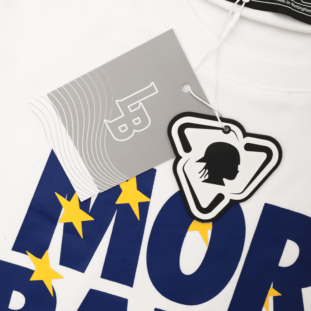 MORE BANDS EURO GANG TEE ( WHITE)