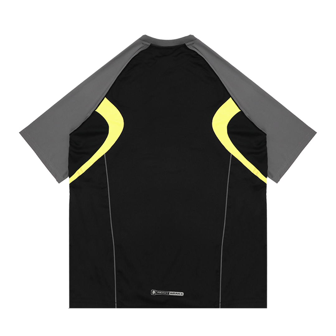 BLACK/YELLOW TRI-FIT TOP