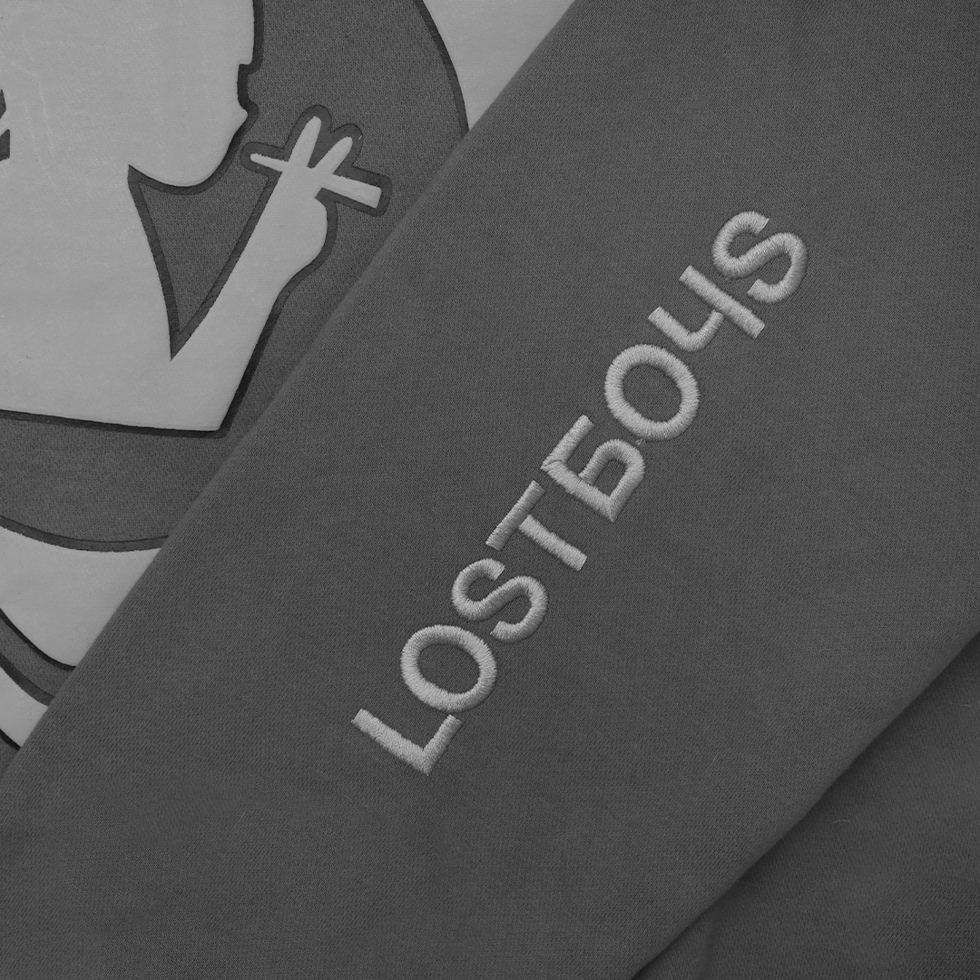 GUN METAL GREY SLB HOODIE