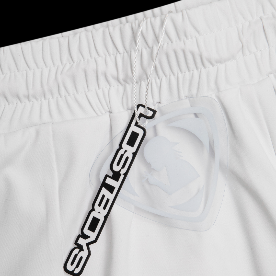 SPORTLIFE WHITE RED SHORTS