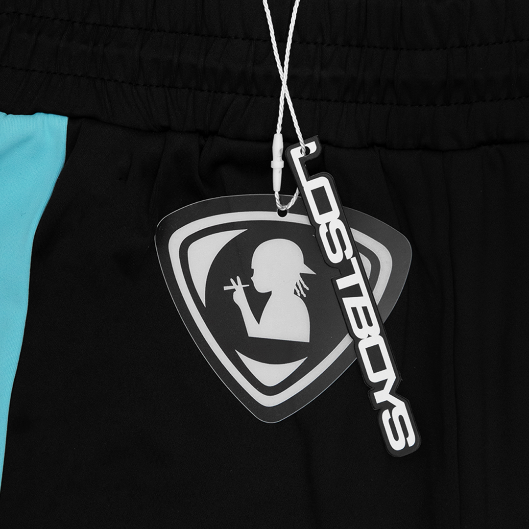 SPORTLIFE BLUE BLACK SHORTS