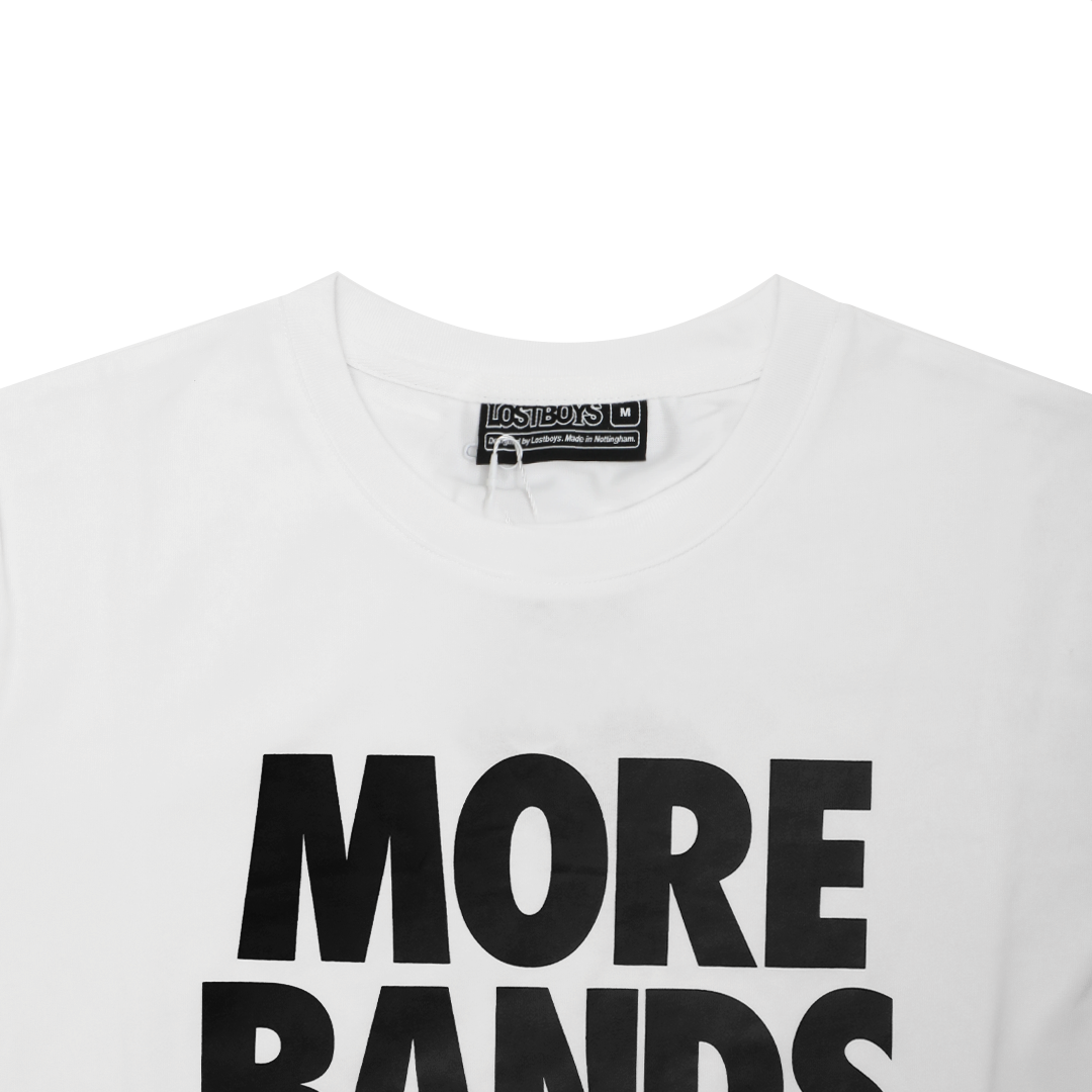 T-SHIRT BLANC PLUS DE GROUPES