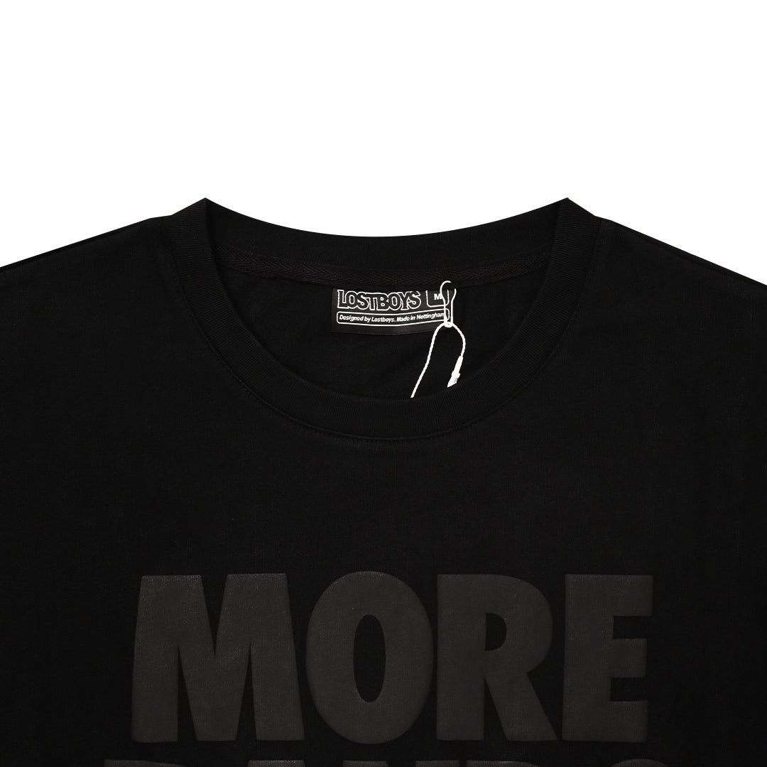 MORE BANDS BLACKOUT TEE