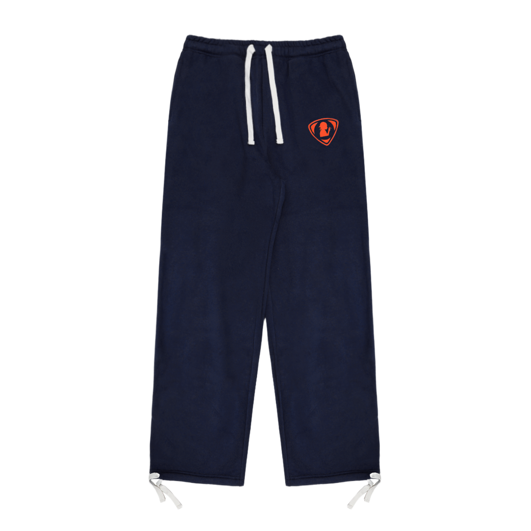 NAVY AND ORANGE SLB BOTTOMS