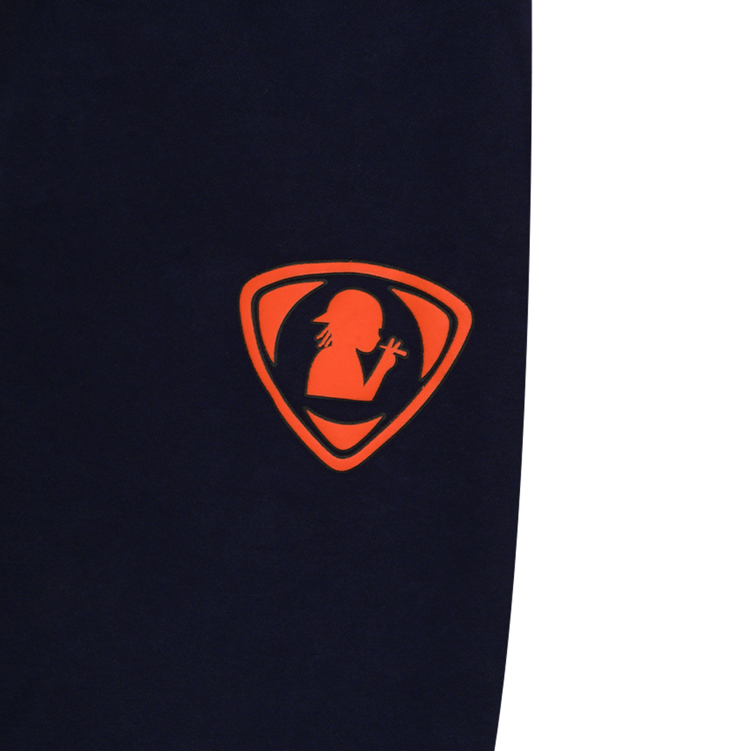 NAVY AND ORANGE SLB BOTTOMS