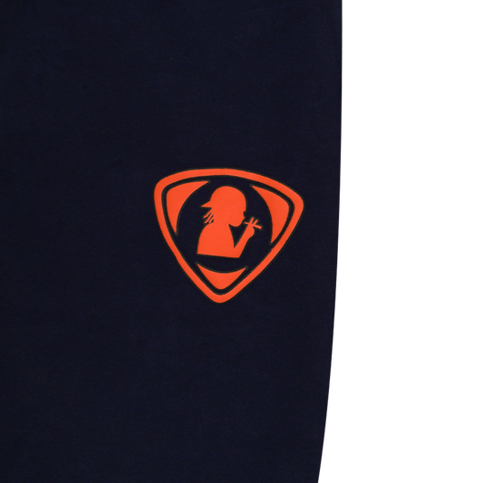 NAVY AND ORANGE SLB BOTTOMS