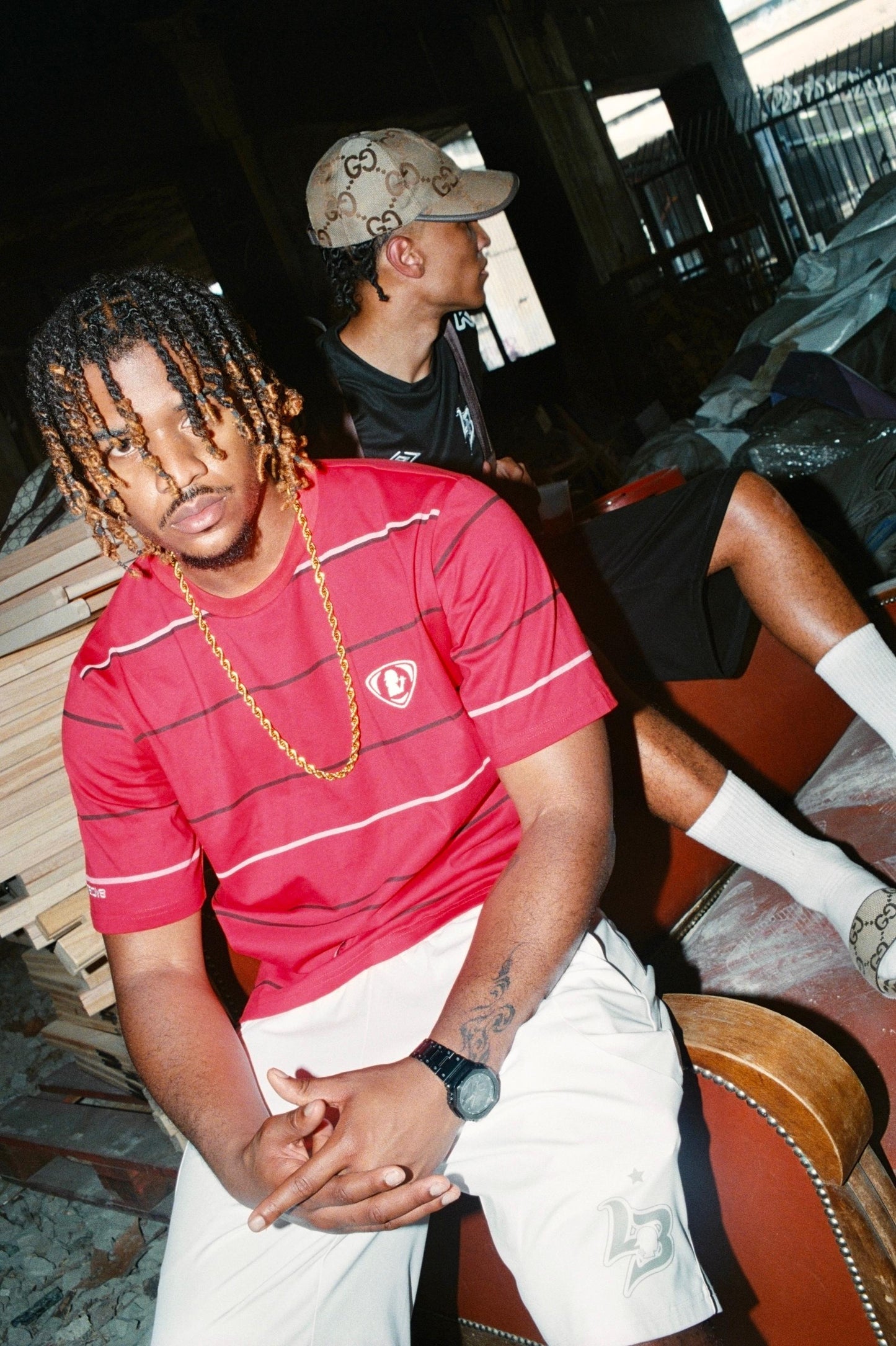 SLB STRIPED - RED