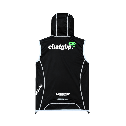 BLACK CHATGBP VEST