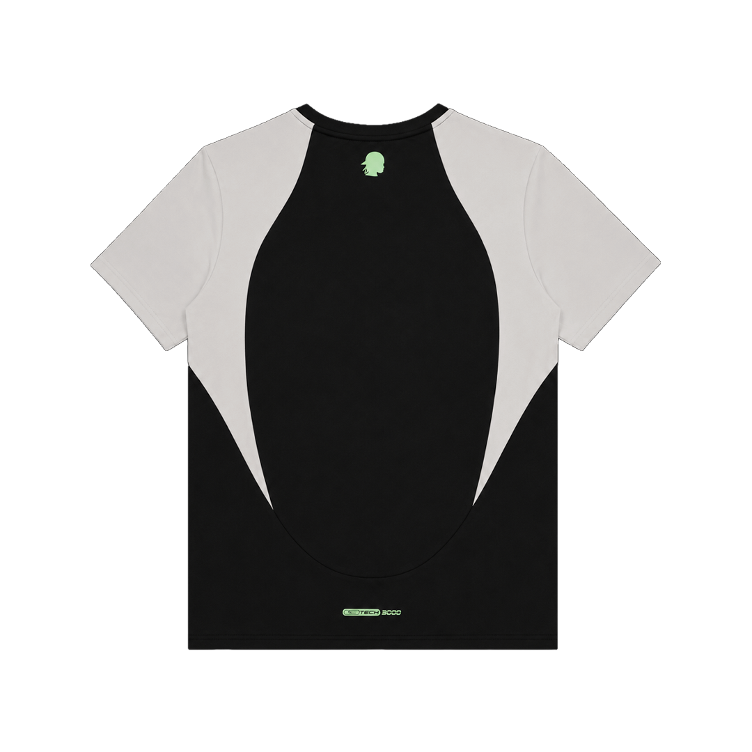 SPORTLIFE LIME BLACK JERSEY