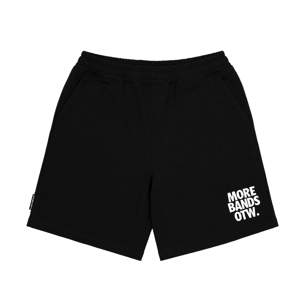 MORE BANDS OTW SHORTS - BLACK